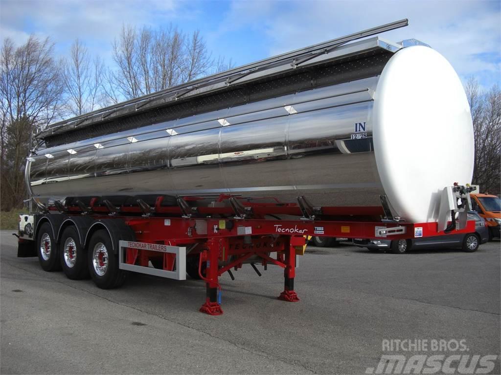  Tecnokar T3P / 4 KAMMERN / SOFORT Tanker semi-trailers