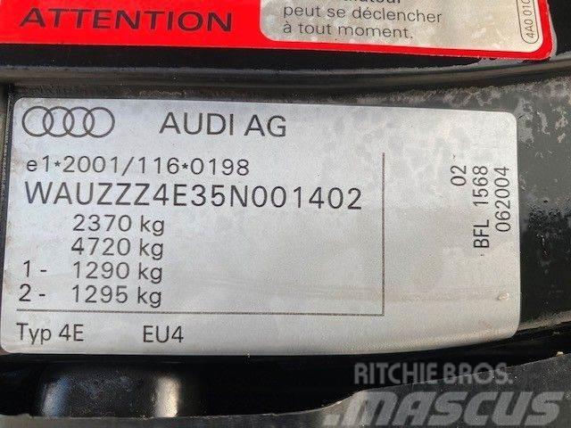 Audi A8 3.7 tiptronic quattro vin 402 Cars