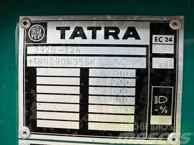 Tatra T 815 woodtransporter 6x6, crane+WILD 789+101 All terrain cranes