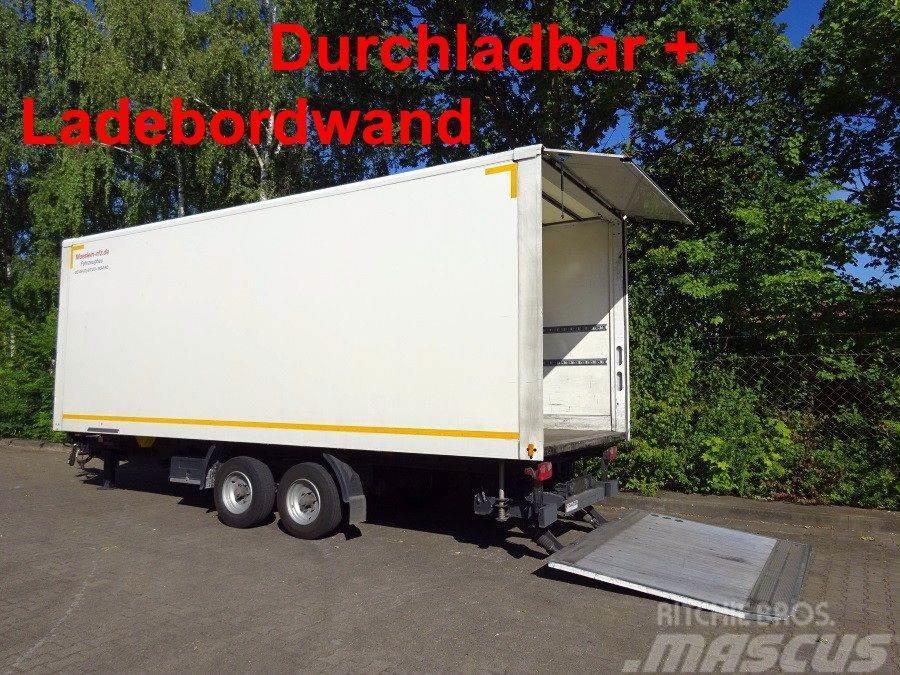 Möslein TKO 105 Schwebheim Tandemkoffer, Ladebordwand + D Box body trailers