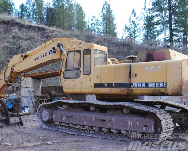 John Deere 992D LC Crawler excavators
