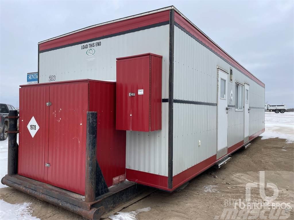  DA STRUCTURES 40 ft x 12 ft Triple Skidded Office Other trailers