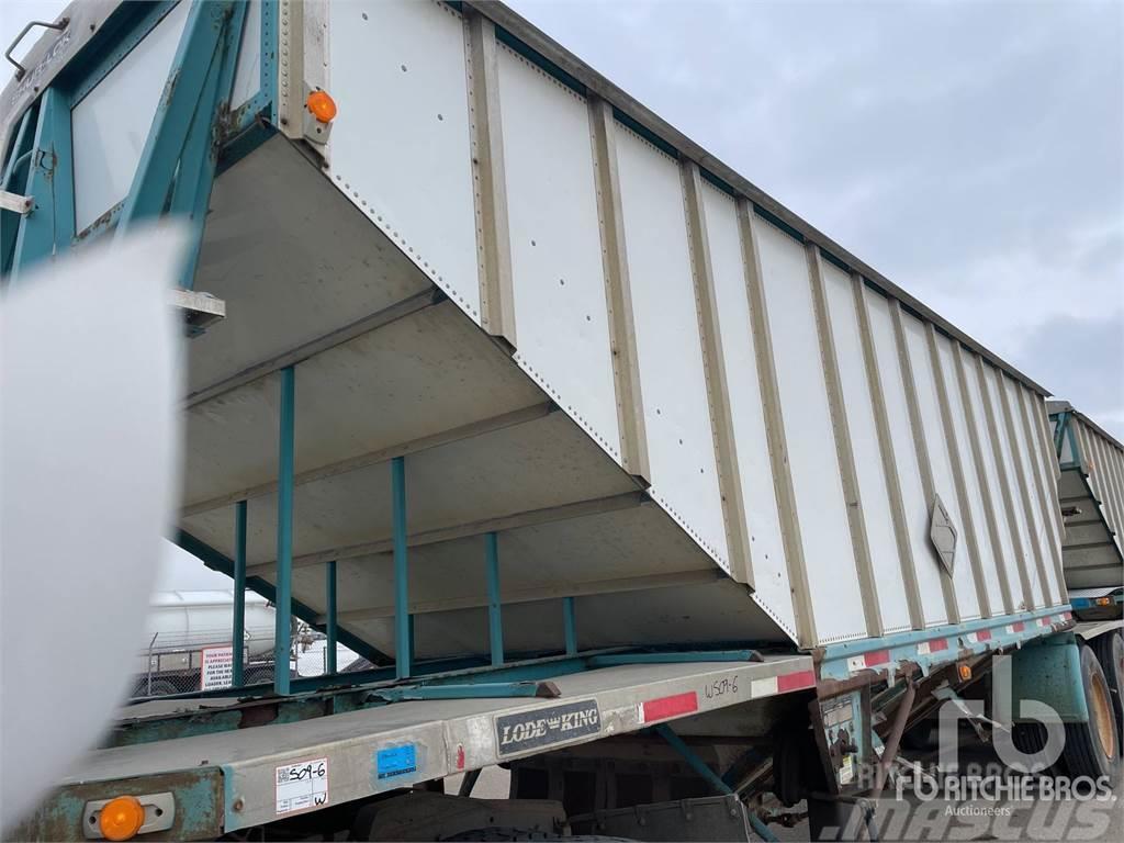 Lode King 28 ft Super B-Train Lead Grain / Silage Trailers