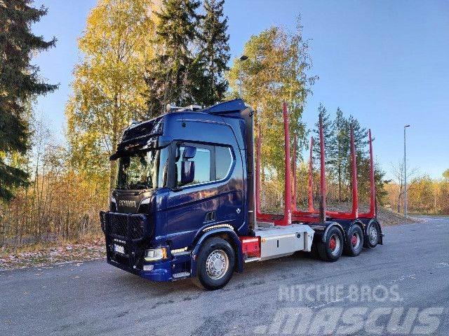 Scania R 730 B8x4*4NB, Korko 1,99% Timber trucks