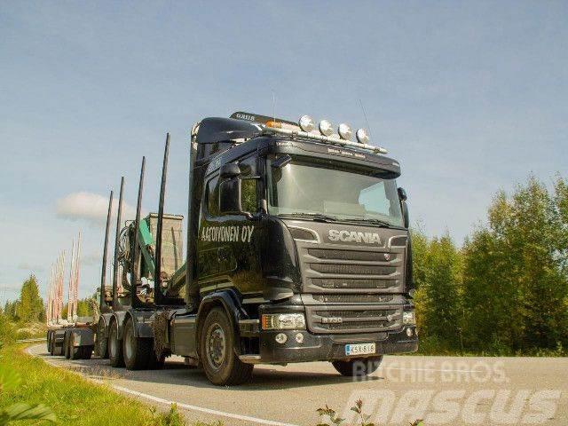 Scania R 730 LB8x4*4HNB+Kesla 2112T+Jyki 5-aks. Timber trucks