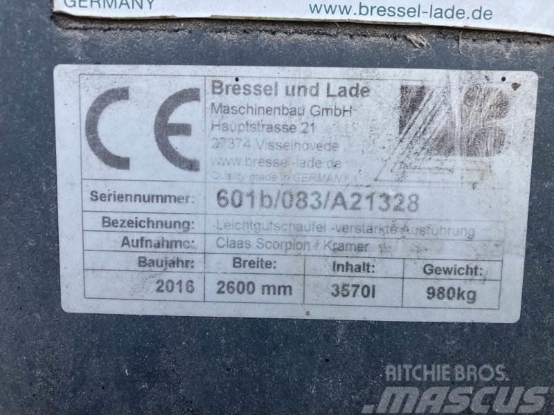 Bressel & Lade Leichtgutschaufel 260cm Front loader accessories