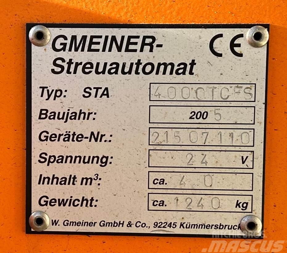 Unimog Salzstreuer Gmeiner 4000TCFS Sand and salt spreaders