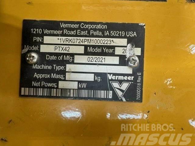 Vermeer PTX42 Trenchers