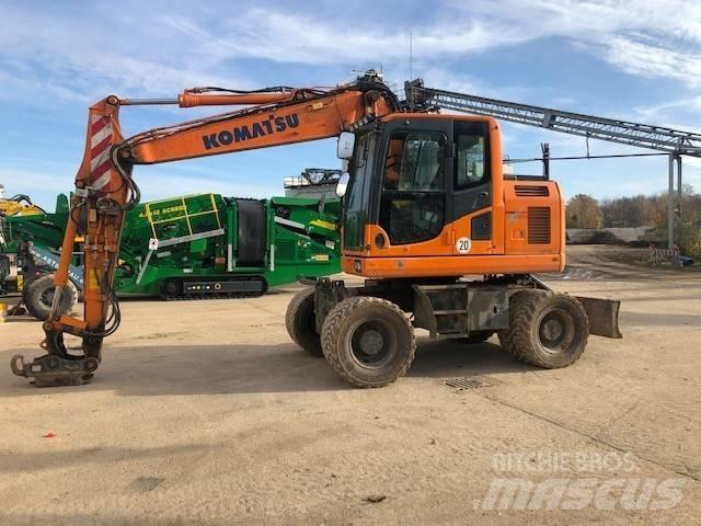 Komatsu PW148-10 Hjulgrävare