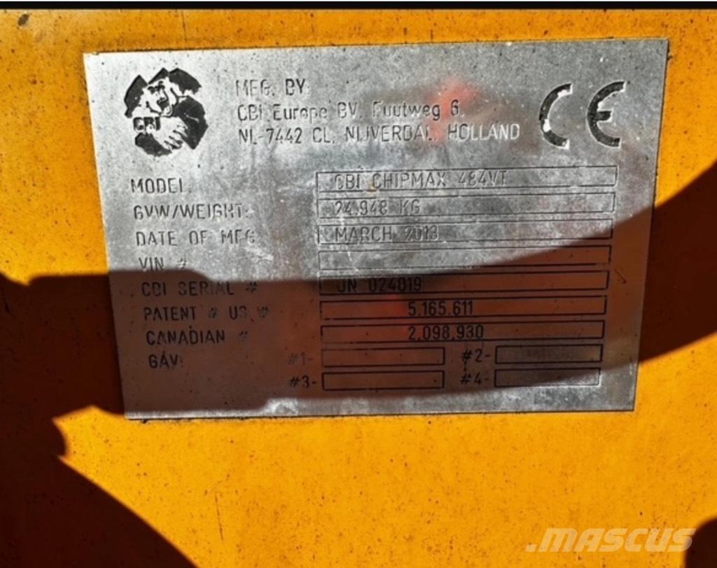 CBI Chipmax 484VT Flishuggar