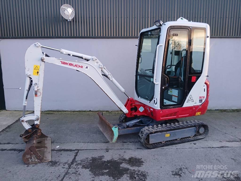 Takeuchi TB 216 Minigrävare < 7t