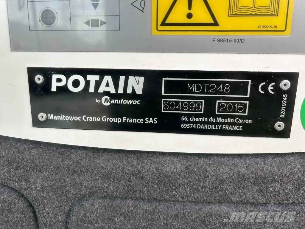 Potain MDT248-J10 Byggkranar