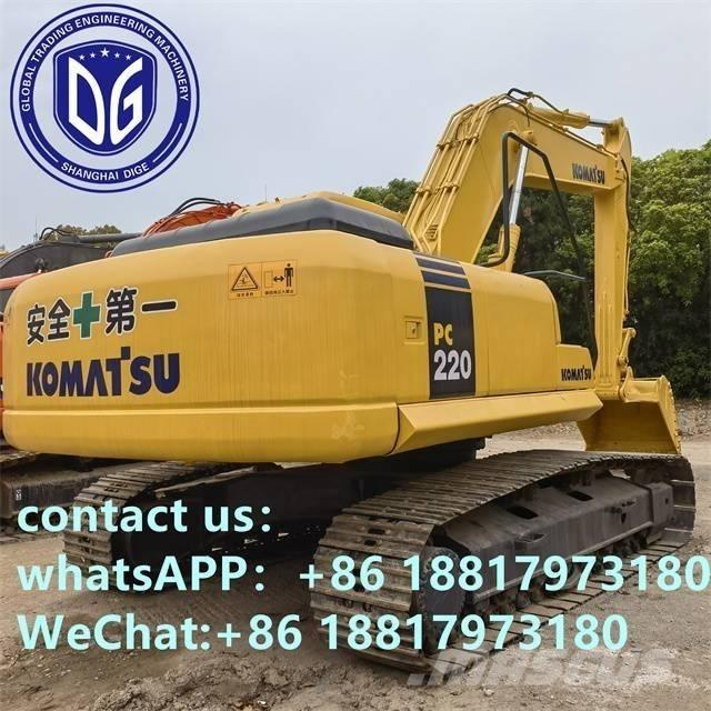 Komatsu PC220-7 Bandgrävare