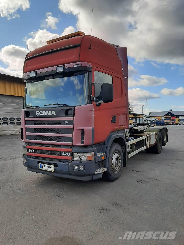Scania R 124 Lastväxlare/Krokbilar