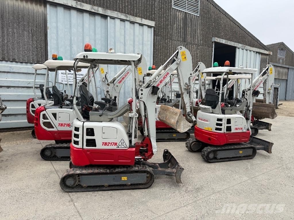 Takeuchi TB 217 R Minigrävare < 7t