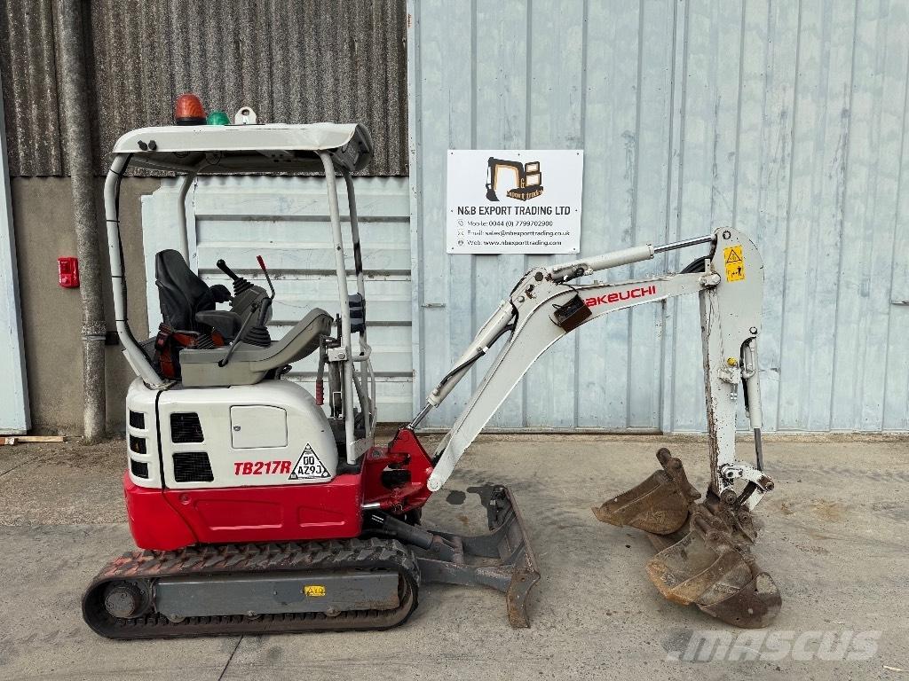 Takeuchi TB 217 R Minigrävare < 7t