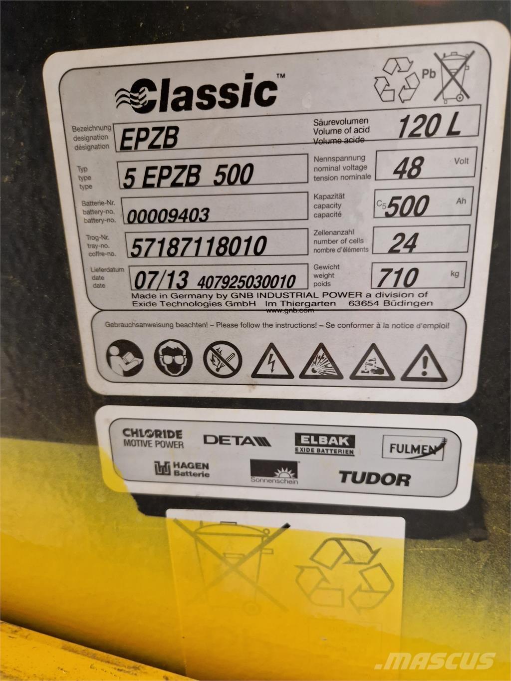 Atlet AS1N1L15T Elmotviktstruckar