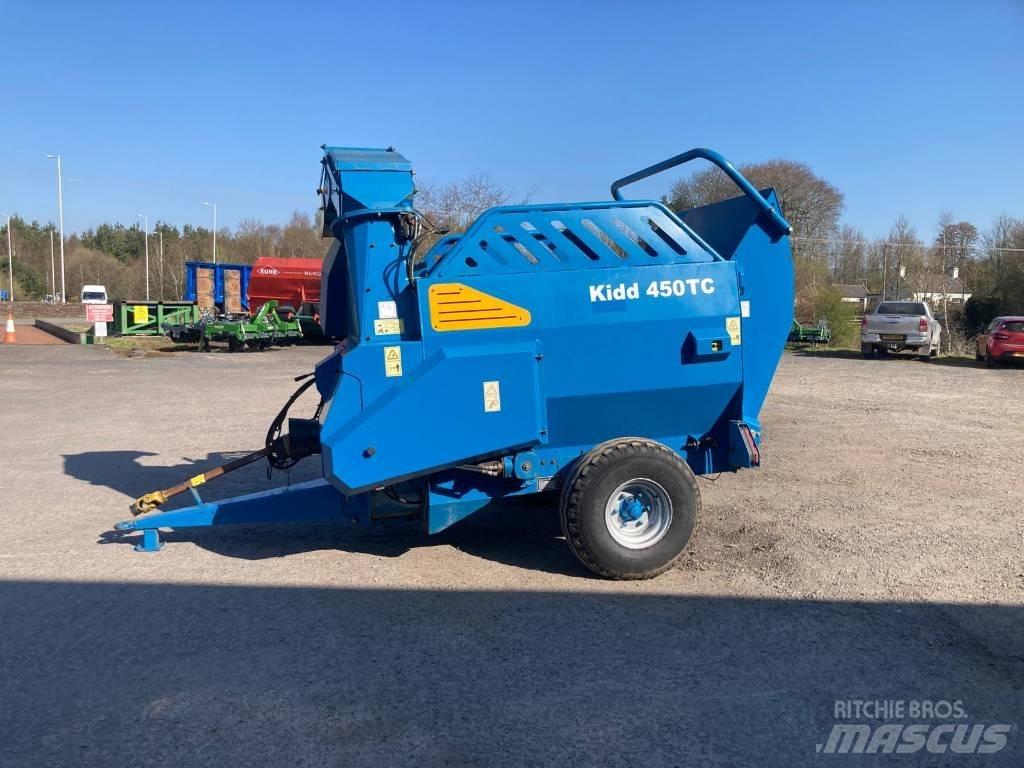 KIDD 450 TC Balsnittare, rivare och upprullare