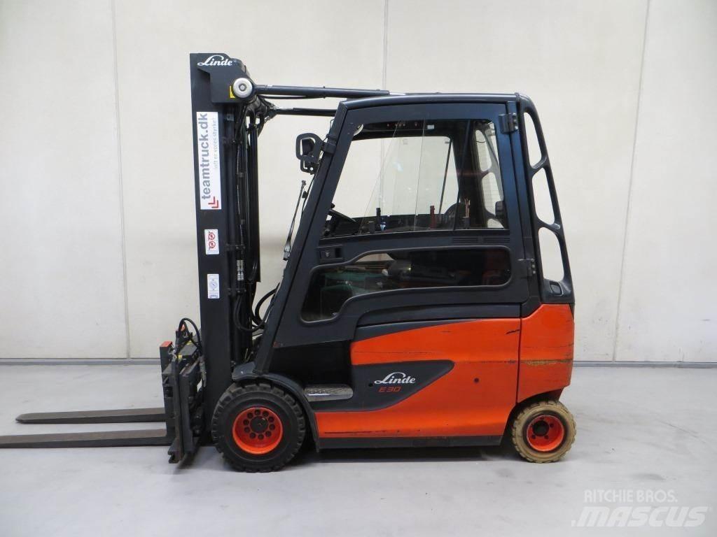 Linde E30 Elmotviktstruckar