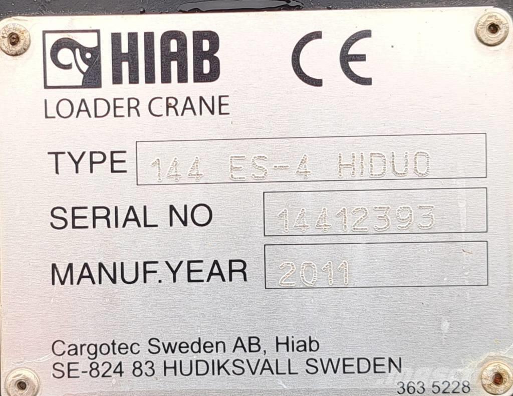 Hiab 144 ES-4 HIDUO Styckegodskranar