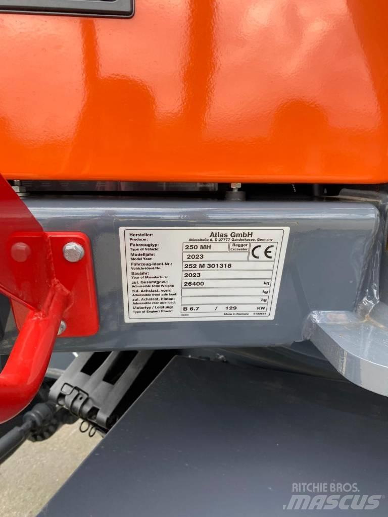 Atlas 250MH Avfalls / industri hantering
