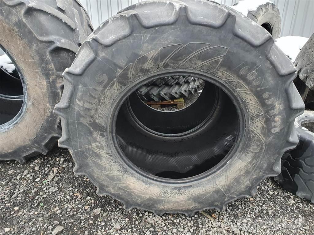 Mitas 600/65R28 x1 Däck, hjul och fälgar
