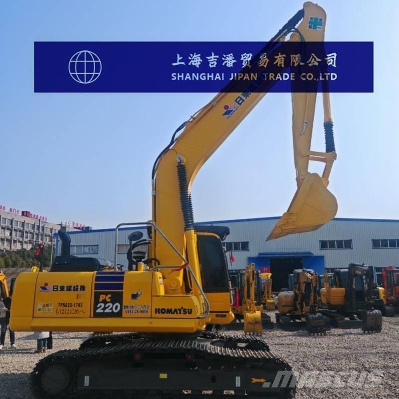 Komatsu PC 220 Bandgrävare