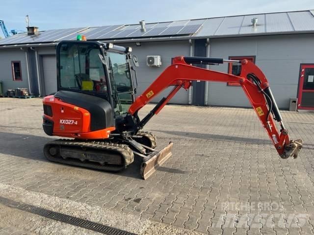 Kubota KX 027 Minigrävare < 7t