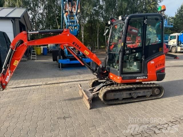 Kubota KX 027 Minigrävare < 7t