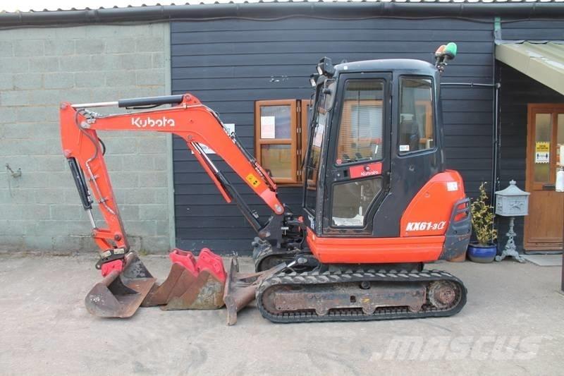 Kubota KX 61-3 Minigrävare < 7t