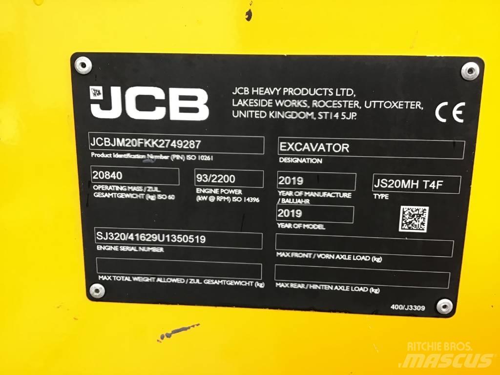 JCB JS 20 MH Avfalls / industri hantering
