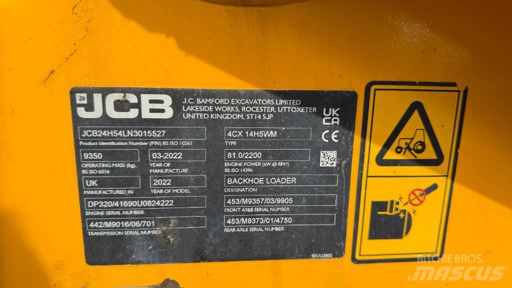 JCB 4 CX Pro Grävlastare