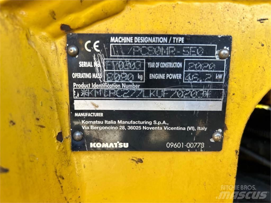 Komatsu PC80 MR Midigrävmaskiner 7t - 12t