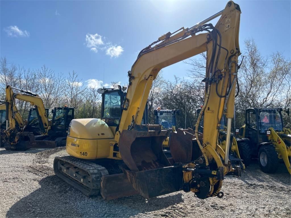 Komatsu PC80 MR Midigrävmaskiner 7t - 12t