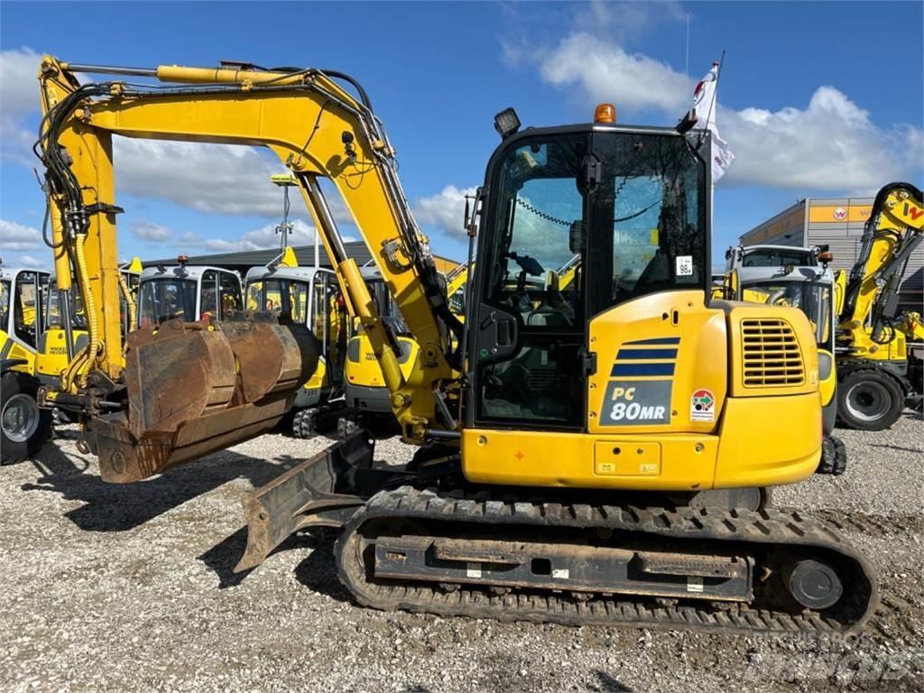 Komatsu PC80 MR Midigrävmaskiner 7t - 12t