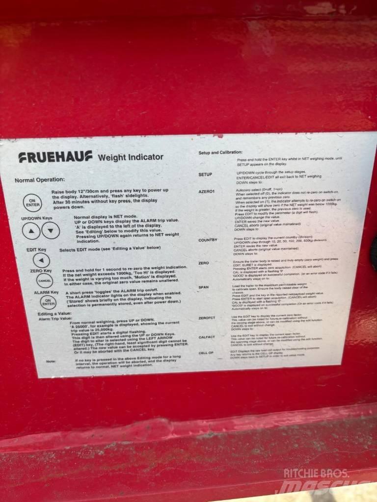Fruehauf Halfpipe Tipptrailer