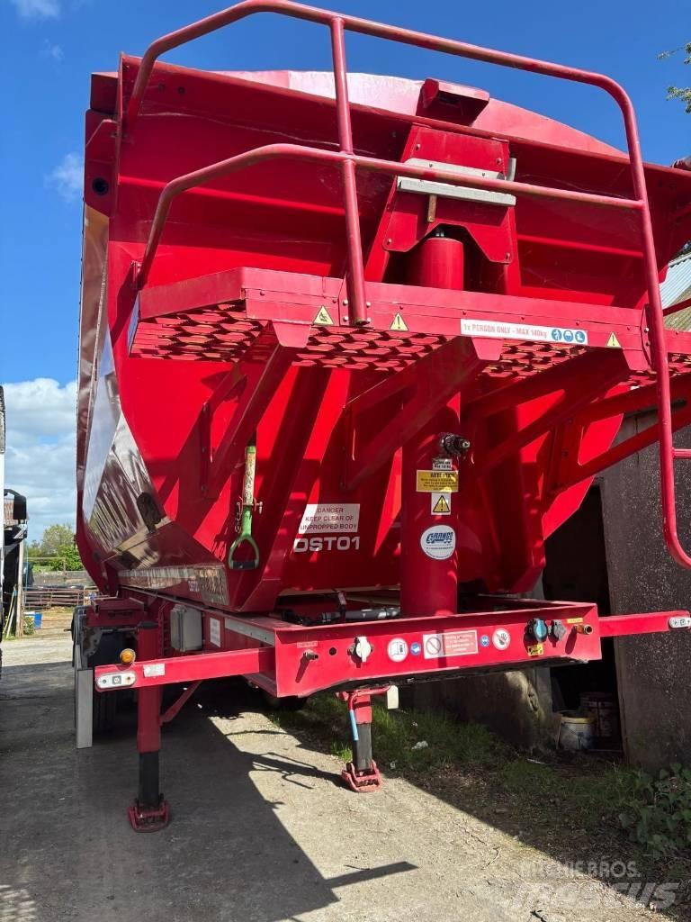 Fruehauf Halfpipe Tipptrailer