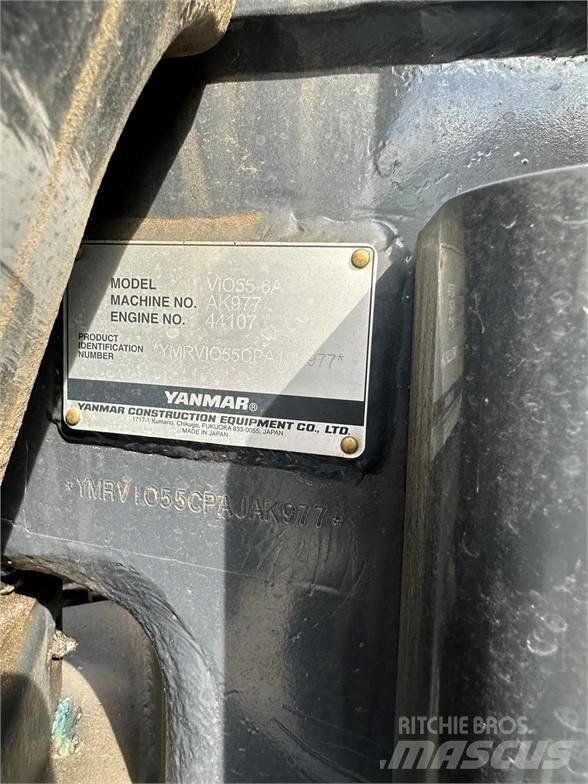 Yanmar VIO55-6A Minigrävare < 7t