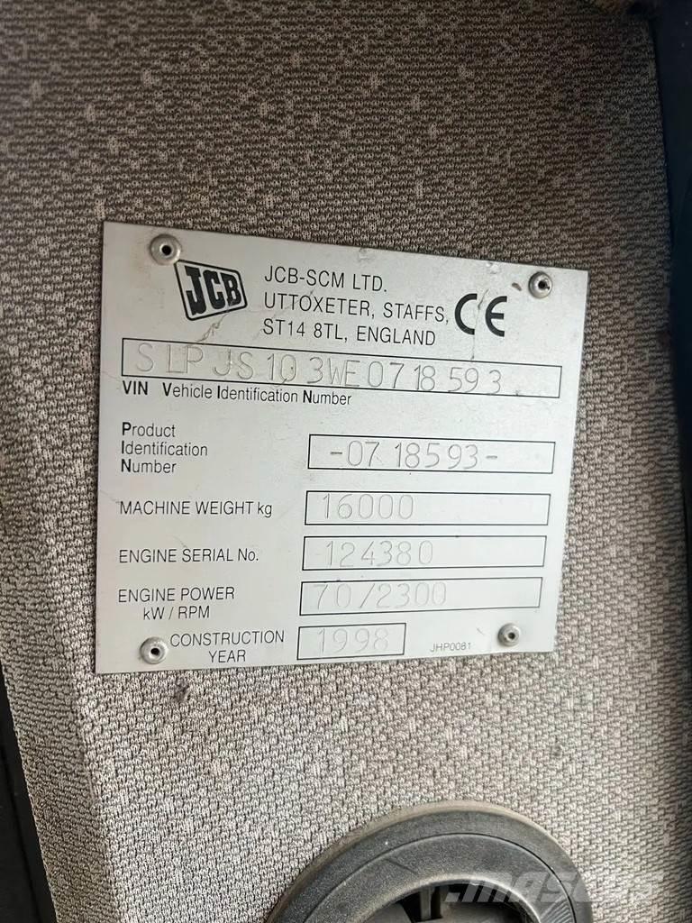 JCB JS 160W Hjulgrävare