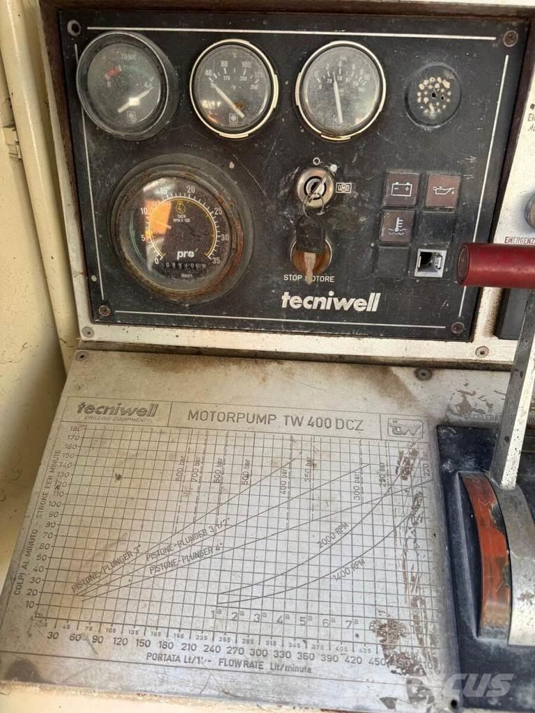 Tecniwell TW 400 Lastbilar med betongpump