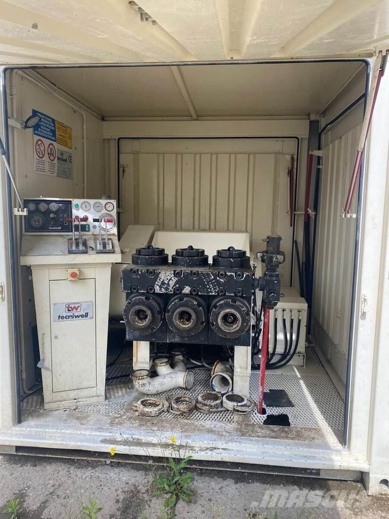 Tecniwell TW 400 Lastbilar med betongpump