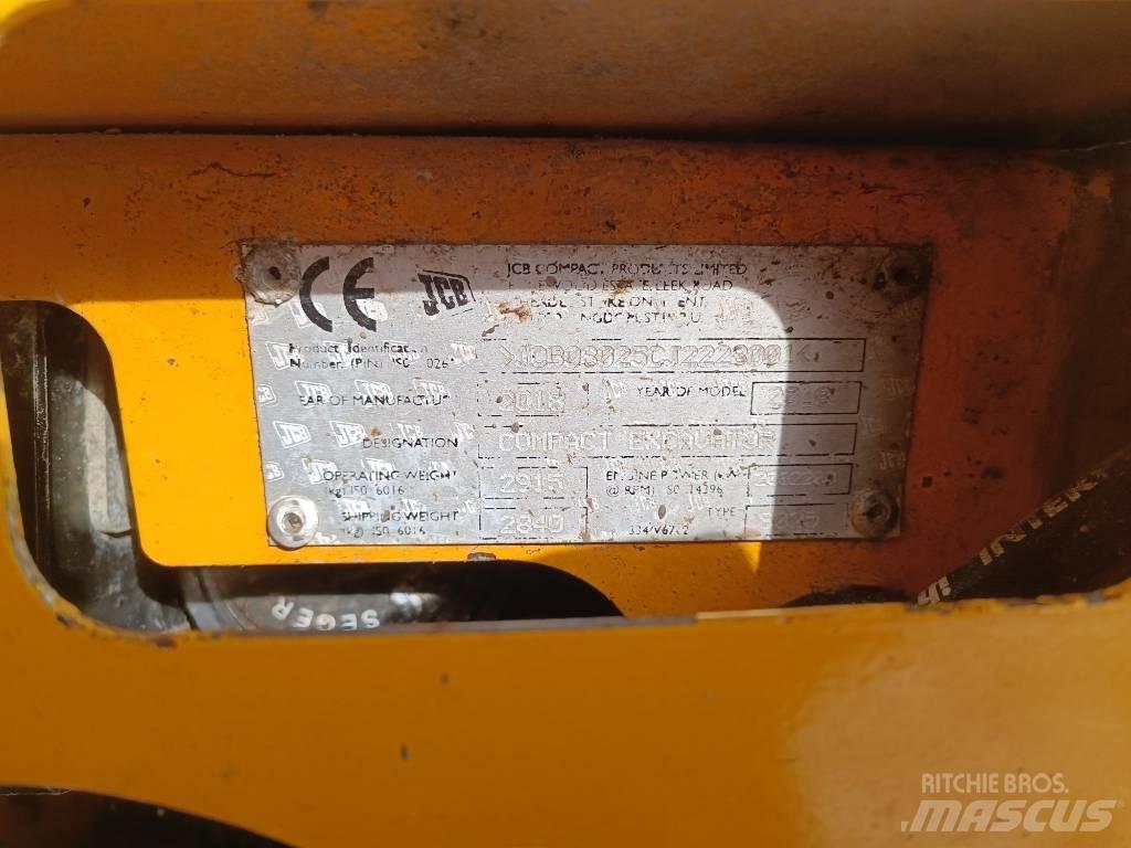 JCB 8025 ZTS Bandgrävare