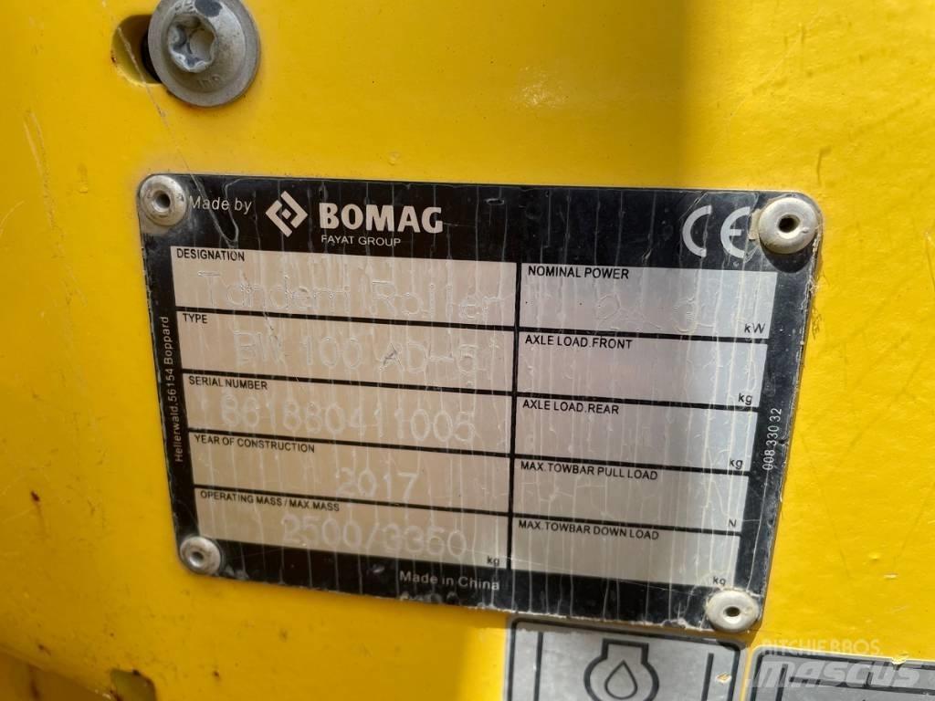 Bomag BW 100 AD-5 Tvåvalsvältar