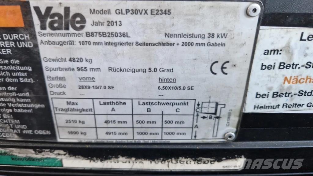 Yale GLP30VX Övriga motviktstruckar