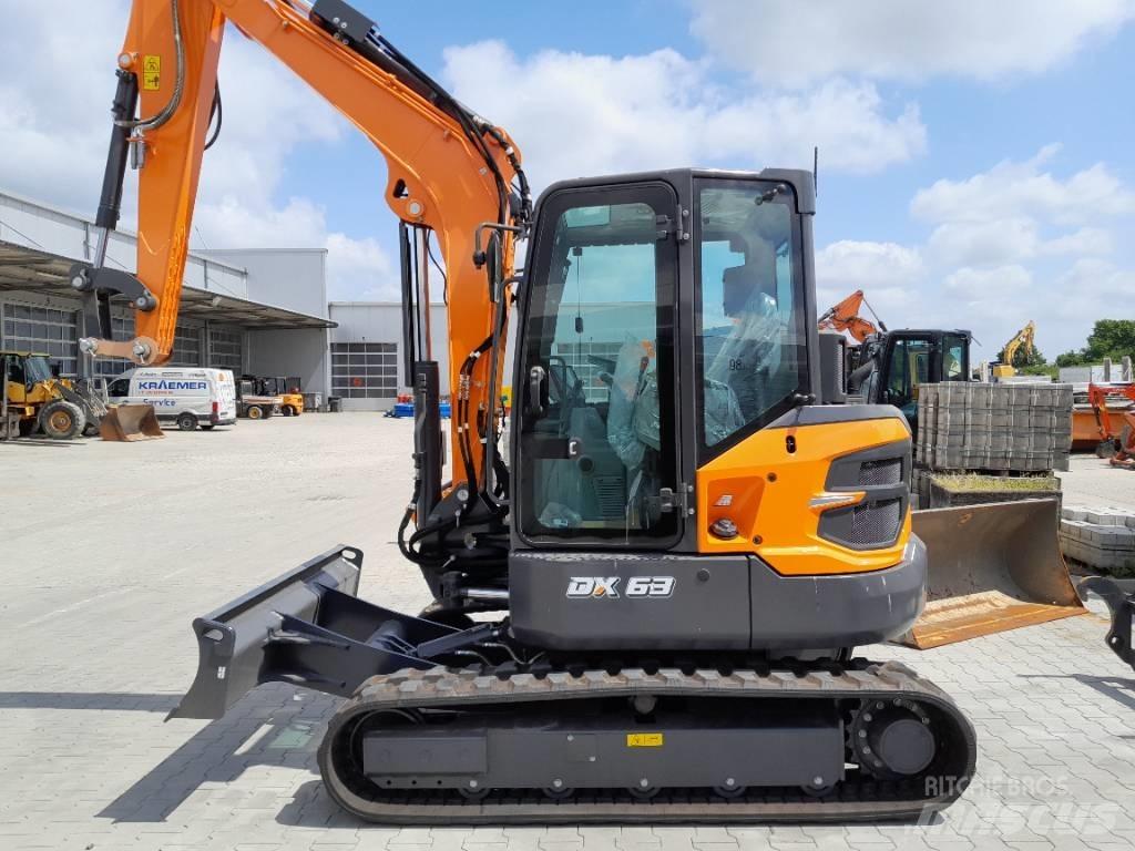 Doosan DX 63-7 Minigrävare < 7t