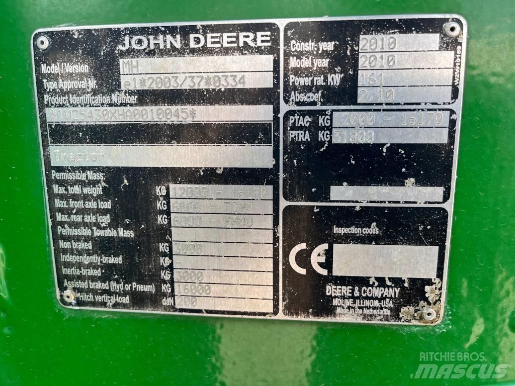 John Deere 5430 I Självgående sprutor