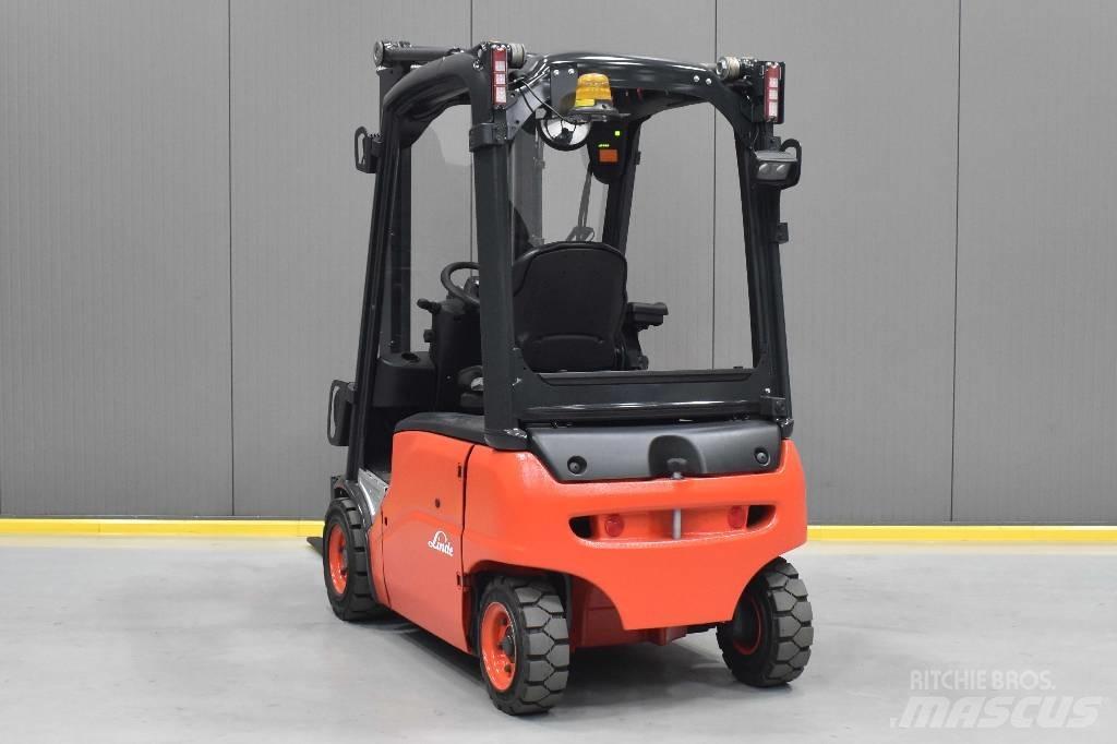 Linde E 16 P-01 Elmotviktstruckar
