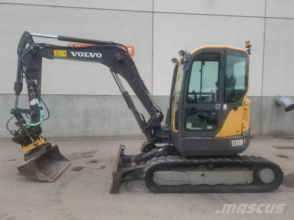 Volvo ECR 58 D Minigrävare < 7t