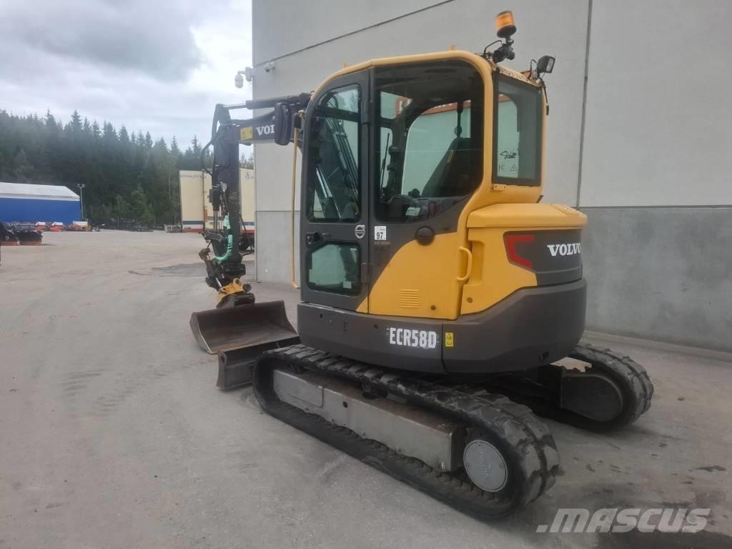 Volvo ECR 58 D Minigrävare < 7t