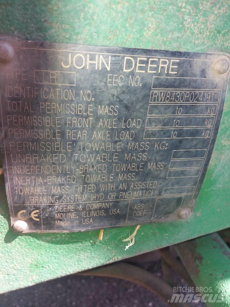 John Deere 8430 Traktorer